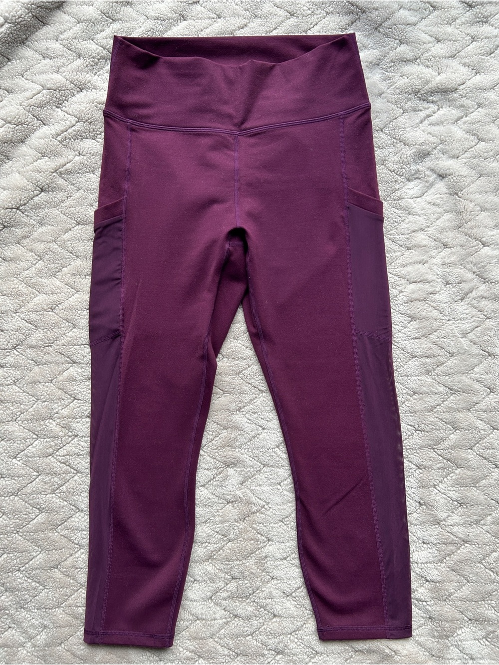 Fabletics Plum High-Waist Pocket Leggings